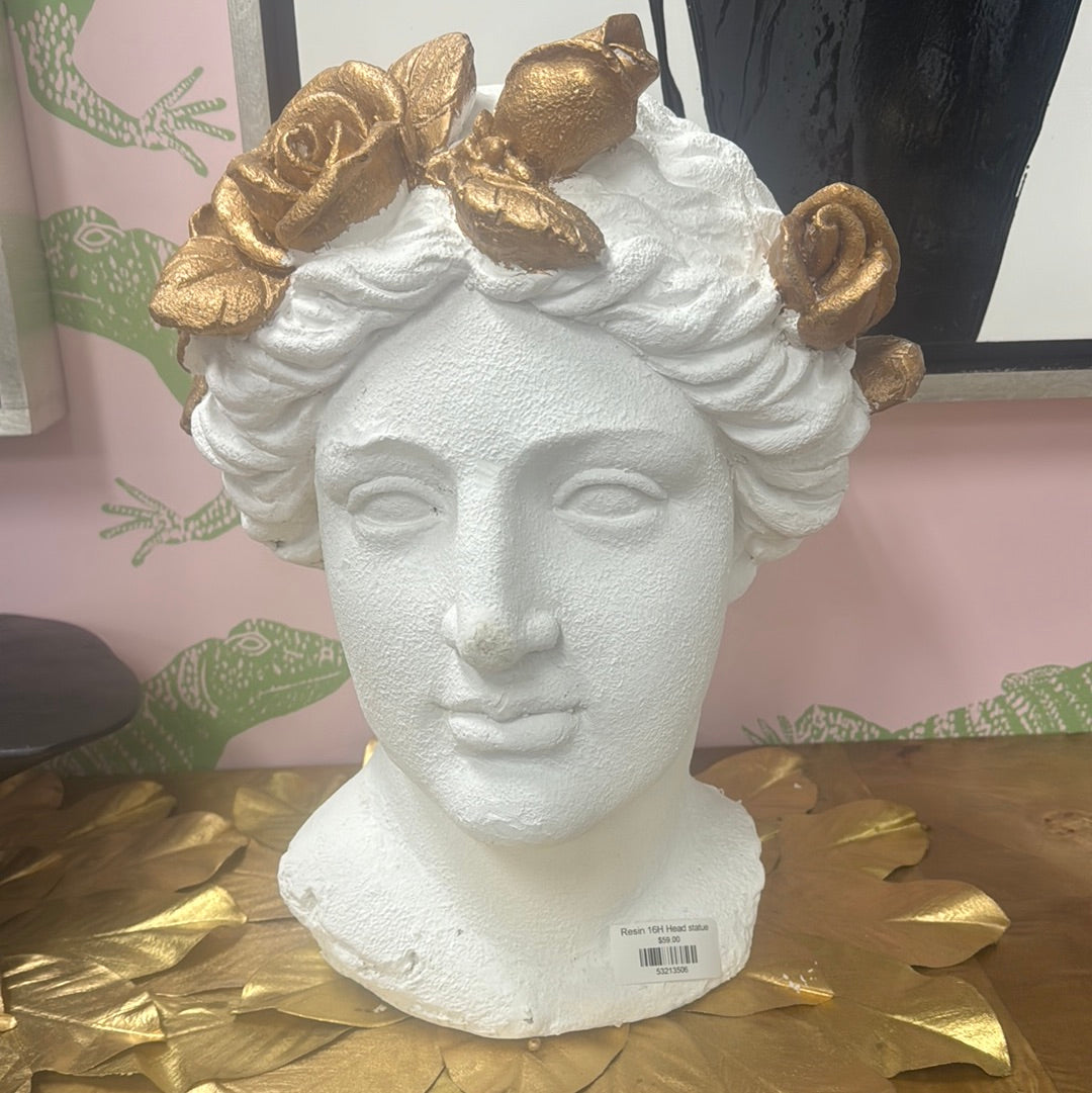 Resin 16H Head statue