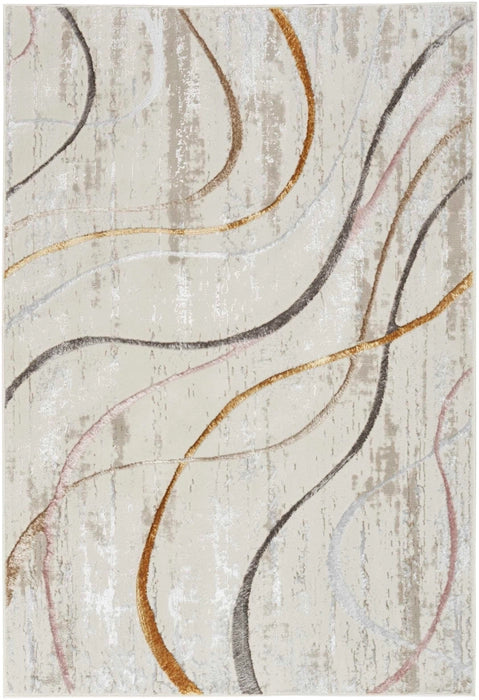 Glitz Ivory/Multi 7' x 9' Area Rug