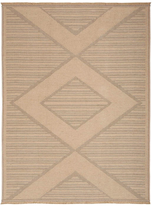 Jute Washable Natural Beige Area Rug