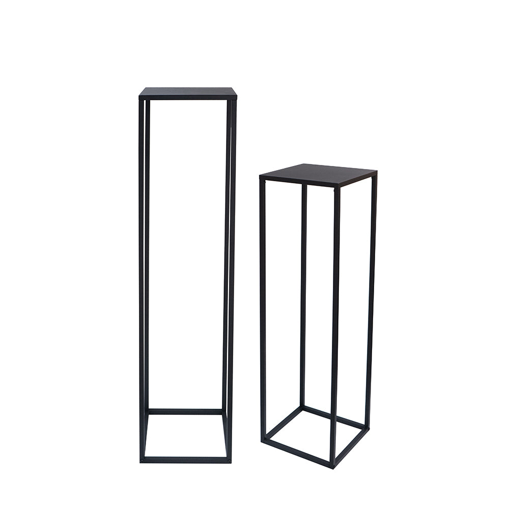 Set of 2 Metal Plant Stand