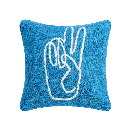 Peace Hand Pillow